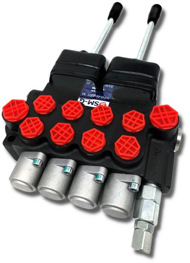 V-F40-4DRT5S+2JOY - ГИДРАВЛИЧЕСКИЙ СПЛИТТЕР 4 СЕК 40Л С ДЖОЙСТИКАМИ