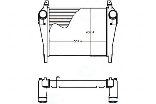 8ML 376 - ІНТЕРКУЛЕР BEHR HELLA 504028467 407007N IV4101 37