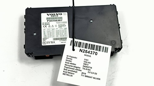 Module VCM LTE 32256307 VOLVO V60 II
