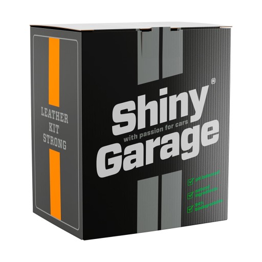 SHINY GARAGE Leather Kit Strong набір для прання шкіри