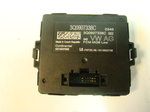 3Q0907338C - Модуль шлюза vw golf vii контроллер света