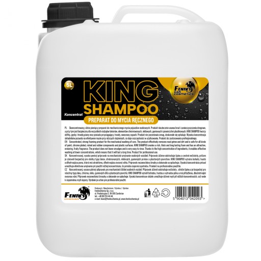 Fenix King Shampoo 5L-нейтральний шампунь