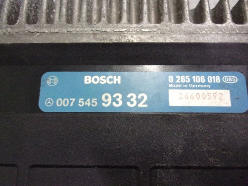 MERCEDES R129 SL 500 control unit module of the engine 0075459332