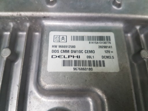 Computer DES MOTORS Bedienteil CITROEN C5 III 9666912580