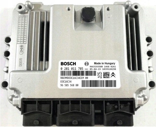 9658556880IMMO - Эбу компьютера citroen c3 1.4 0281011785 9658556880 immo off