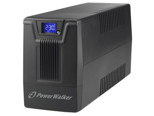 Ups powerwalker line-interactive 600va scl 2xschuko 230v джерело безперебійного живлення,