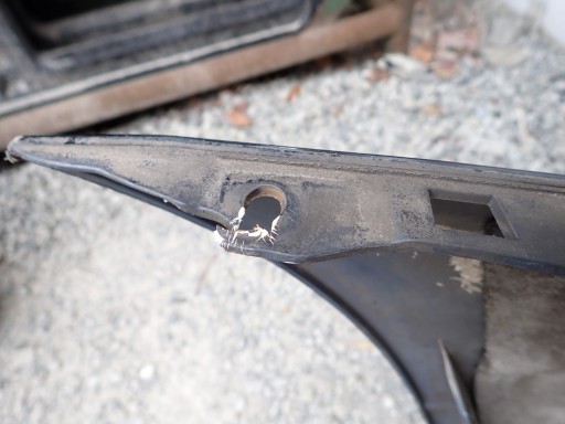 bumper rear part rear MERCEDES C KLASA KOMBI 204 2007-2011R A2048852625