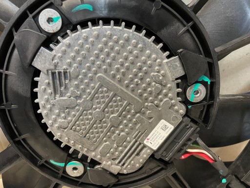 radiator fan 600W BMW 5 G30 G31 7 G11 G12
