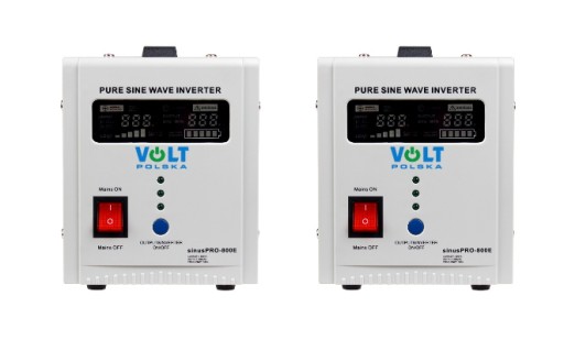 2 источника питания ups volt polska 3sp080012e 800 ва 500 вт