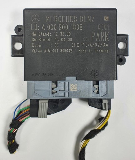 Mercedes w205 parking pdc controller module a0009001808