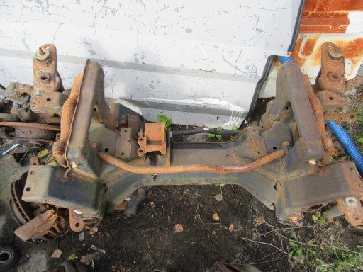 Vw transporter t4 сани коляска люлька передня підвіска балка 701399031h