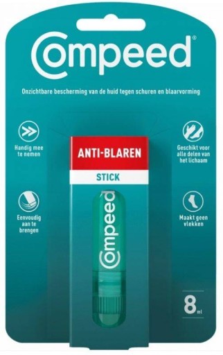 Compeed, tyčinka proti pľuzgierom, 8 ml