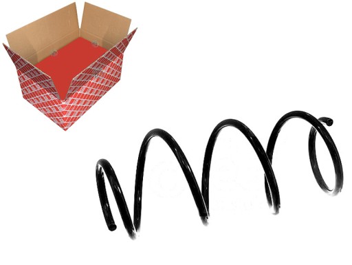 FEBI BILSTEIN ПЕРЕДНЯ ПІДВІСКА ПРУЖИНА 46873