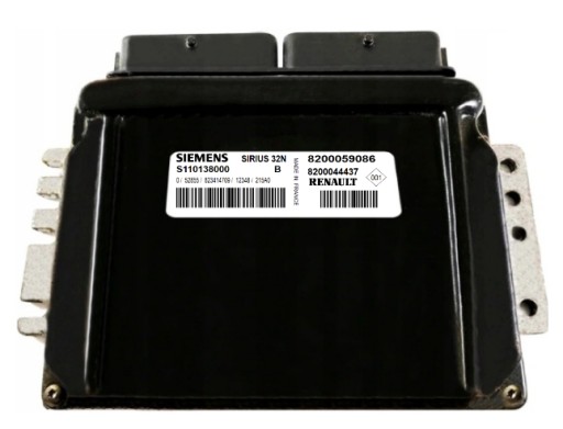Эбу компьютера renault 1.6 s110138000b 8200059086 подключи и работай