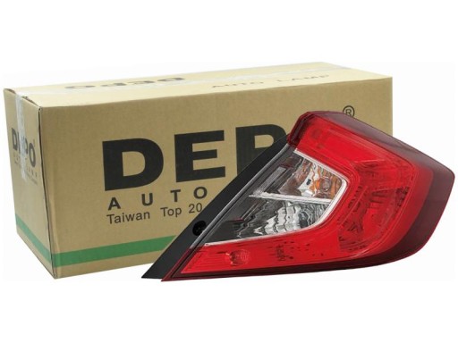117-1923R-LD-AE - Задний правый фонарь honda civic x mk10 16- седан