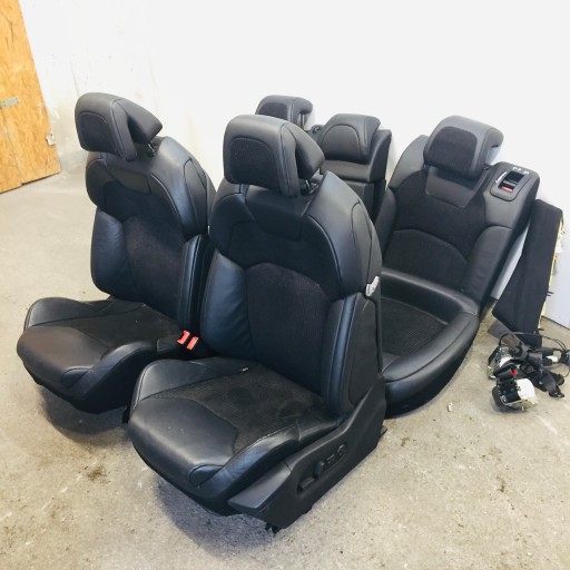 Диван-сиденья ремни полусумасшедшая кожа CITROEN C5 III седан