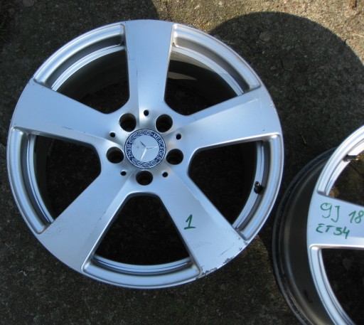 MERCEDES disk hliníkový 9Jx18 ET54 5x112 A2124011402