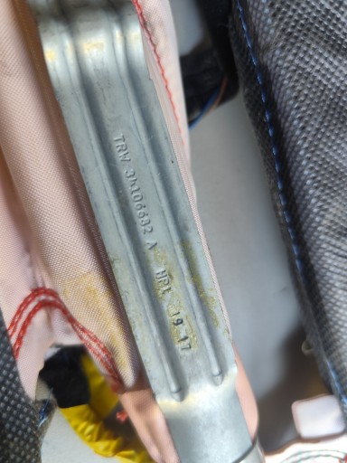 FIAT PANDA III Dachvorhang Airbag AIRBAG rechts