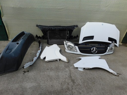 Mercedes Sprinter front complete bonnet radiator bumper lights fenders