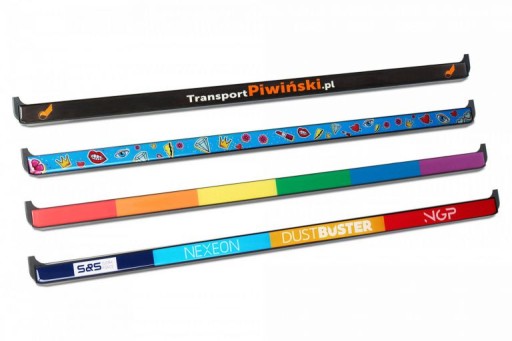 РАМКИ ДЛЯ РЕКЛАМНИХ ​​ЩИТІВ повнокольоровий друк З ЛОГОТИПОМ 100 шт.