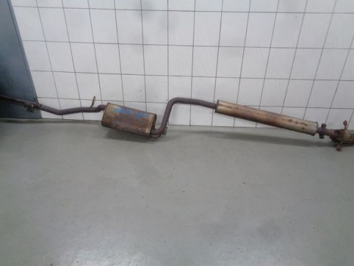 VOLVO C30 07 3D 1.8 16V глушитель выхлоп в сборе