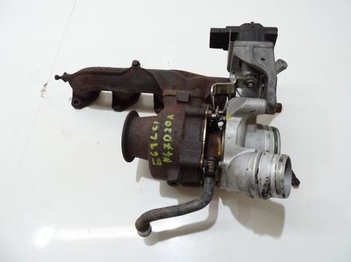 TURBINA BMW E60 N47D20A turbo