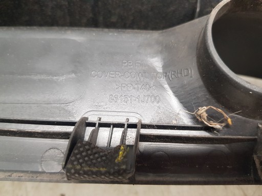 HYUNDAI I20 LIFT torpedo plastic UK 2012-14R