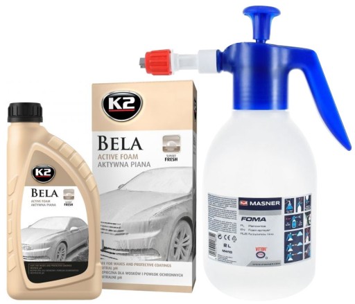 K2 BELA активна піна SUNSET FRESH 1L + піногасник