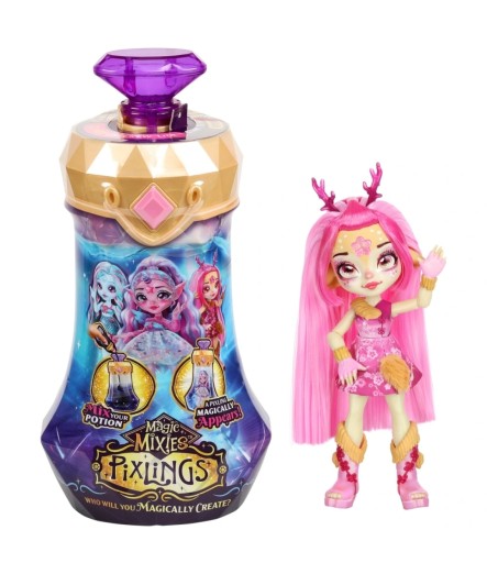 Лялька Moose Toys Magic Mixies Pixlings Roe Deer, рожева