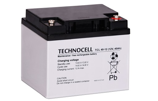 БАТАРЕЯ AGM VRLA TECHNOCELL TCL 12v 40Ah TCL 40-12 TCL40 UPS ALARM