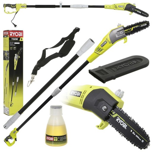 PILARKA do gałęzi 750W RYOBI RPP750S TELESKOP 4m (4892210821379