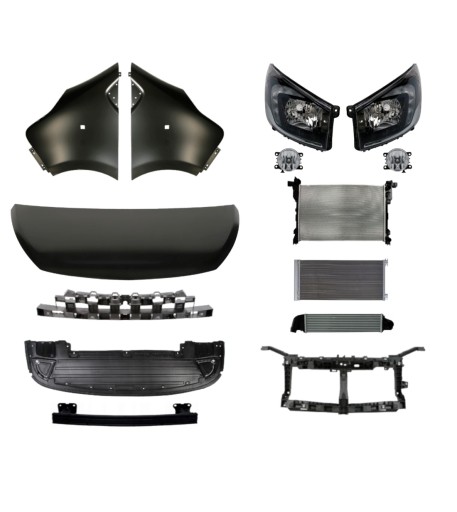 1201 - Fiat Talento 16 — Капот, крыло, ремень, лампы