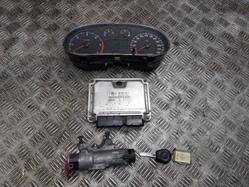 Стартовый комплект seat leon i 1.9 tdi 038906019kj 1m0920822d 4b0905851c