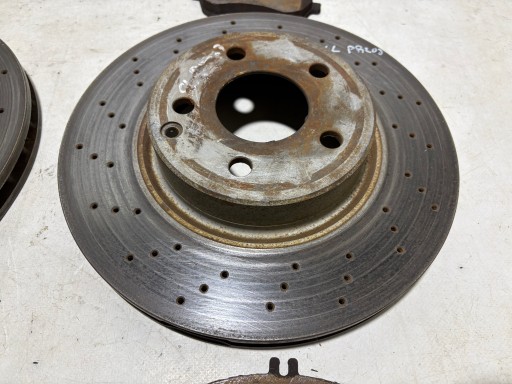 kotuče předek přední plotýnky KOMPLET MERCEDES SL R230 W230