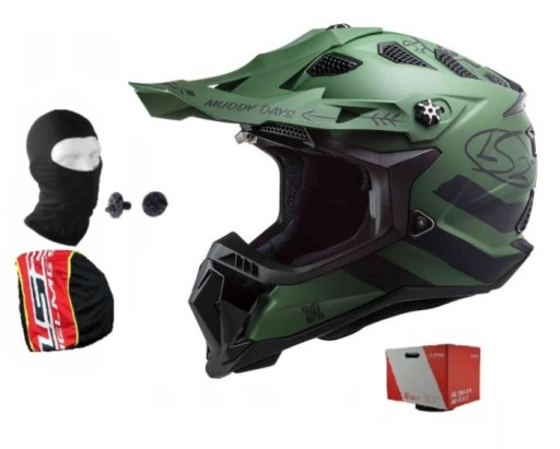 ШЛЕМ LS2 MX700 SUBVERTER EVO CARGO MATT GREEN XL