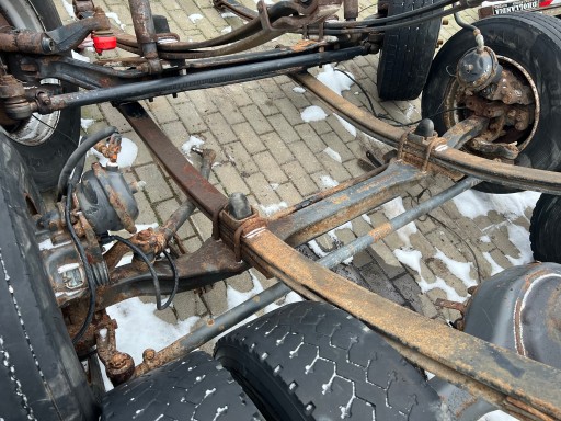 Передний мост vl2/2 mercedes axor atego 17.5