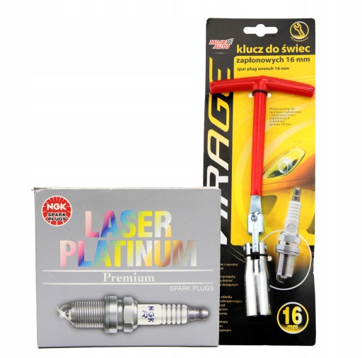 93231 - 4 иридиевые свечи зажигания ngk pzker7b8egs + ключ