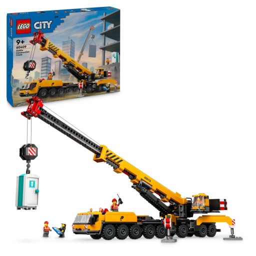 LEGO 60409 CITY Žltý pohyblivý žeriav