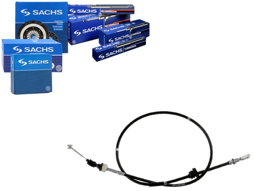 3074 600 - Кабель сцепления CITROEN C1 SACHS