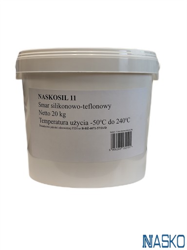 Смазка Naskosil 11 20 кг-кремниево-тефлоновая смазка