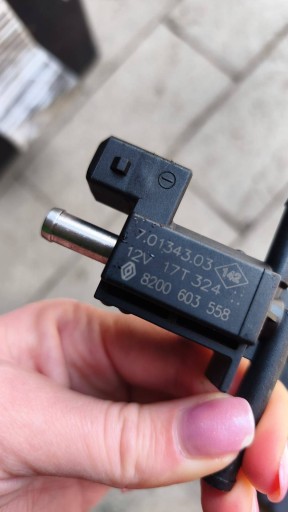 Vanne Moteur de réglage des phares doladowania Turbine Renault 1.2 tce 8200603558