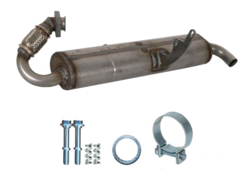 1091522 - Каталітичний Нейтралізатор Smart Fortwo Convertible & Pulse