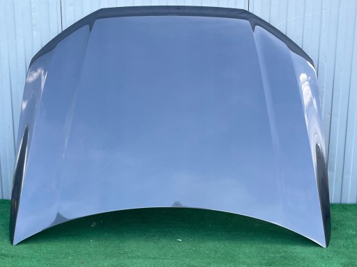 Audi q7 4m капот двигателя серый lm7q