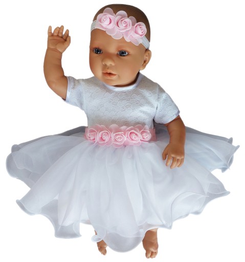 СУКНЯ НА ХРЕСТИННИЙ КОМПЛЕКТ EMILKA 68 р