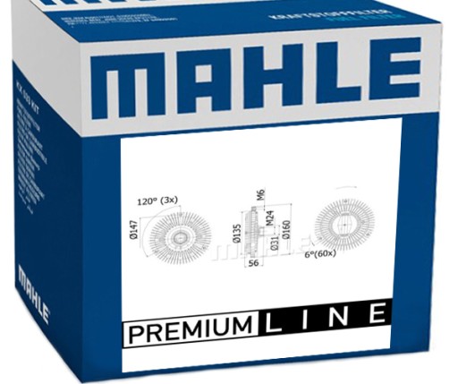 93 001P - В'язка муфта MAHLE для BMW 3 E46 330 M57 xd