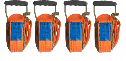 ТРАНСПОРТНЫЙ РЕМЕНЬ ДЛЯ ЭВАКУАТОРА РЕМНИ ЭВАКУАТОРА 3-ПУНКТ 4 РЕМНИ