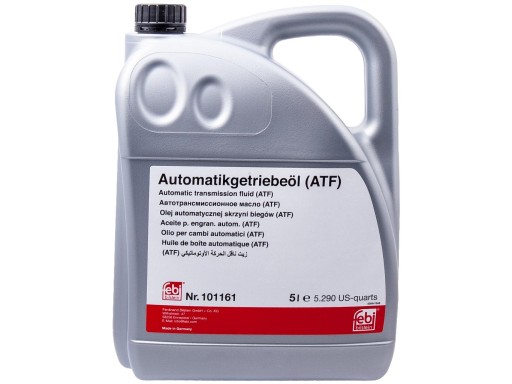 101161 - МАСЛО FEBI КОРОБКА АВТОМАТ. 5L OPEL 1940773
