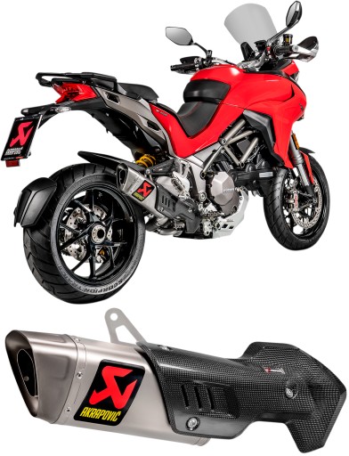 S-D12SO9-HAPT - Глушник вихлопних газів Akrapovic MULTISTRADA 1260 2018-2020