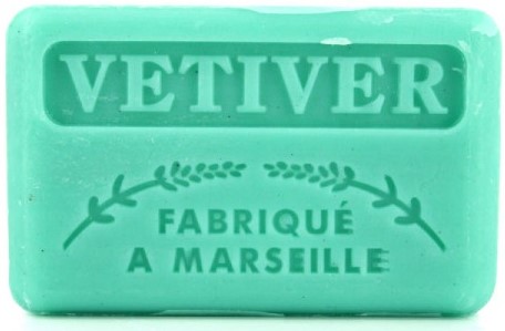 Jemné francúzske Marseille mydlo VETIVER WETIWERIA 125g