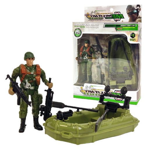 Hippo Soldier 10см з понтоном 1718A